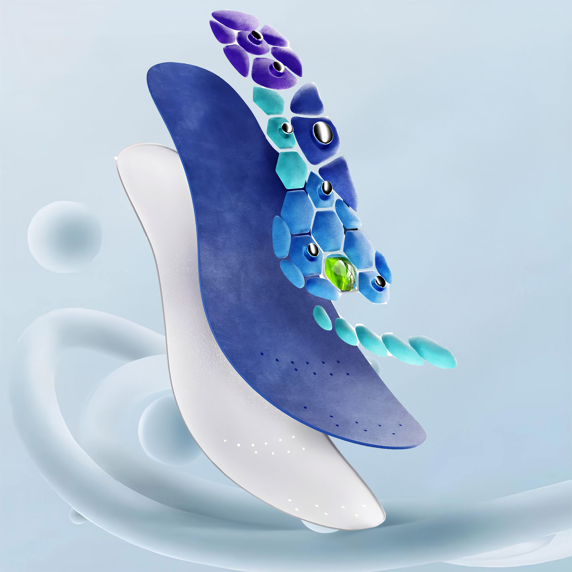 Magnetische Einlegesohlen Akupressur Einlagen Schuheinlagen Mit Magneten Magnetsohlen Zur Fußmassage – Bild 7