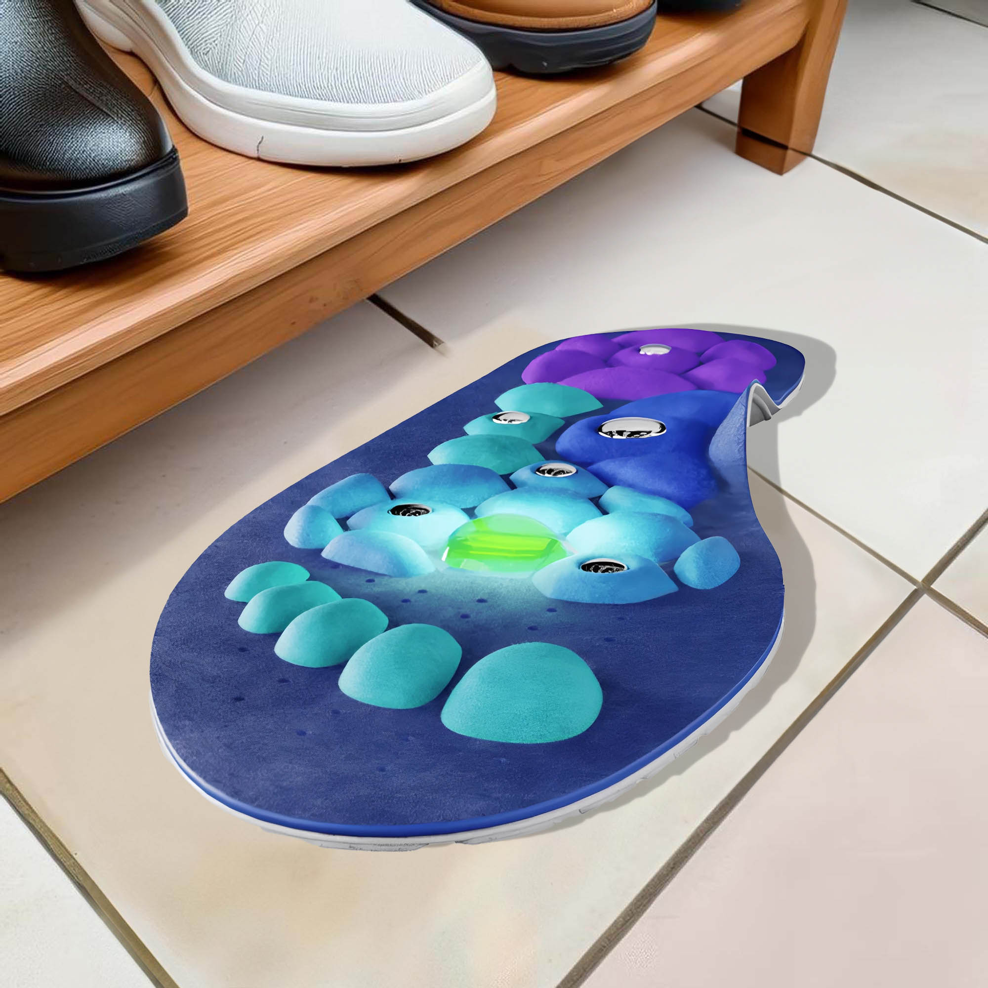 Magnetische Einlegesohlen Akupressur Einlagen Schuheinlagen Mit Magneten Magnetsohlen Zur Fußmassage – Bild 8